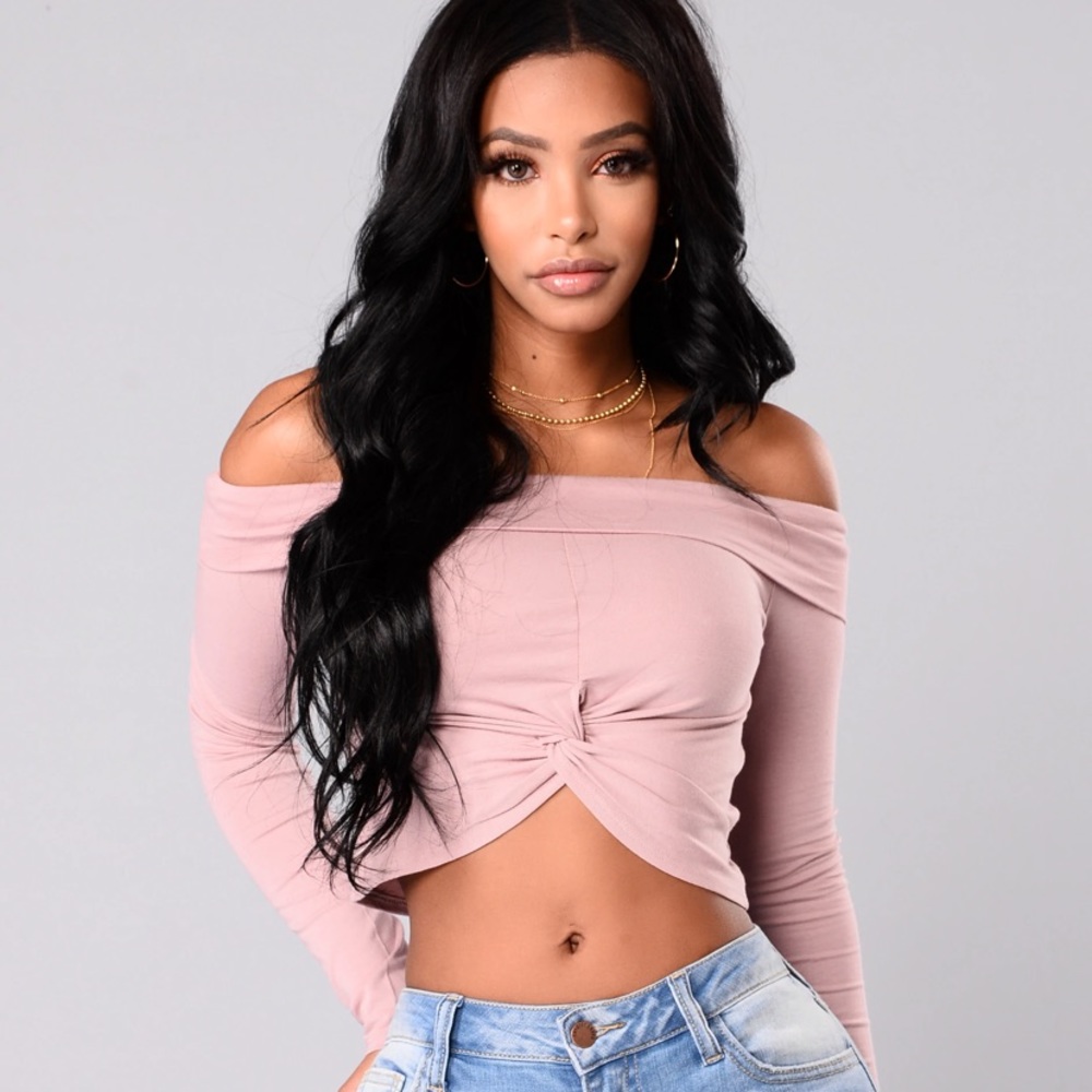 FashionNova | cropped top size small - Picture 1 of 7